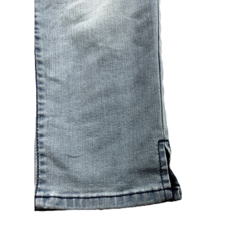 Simply Vera Vera Wang Women's Blue Denim Capri Jeans Mid Rise Size 4 - Picture 3 of 10